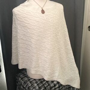 White over the shoulders